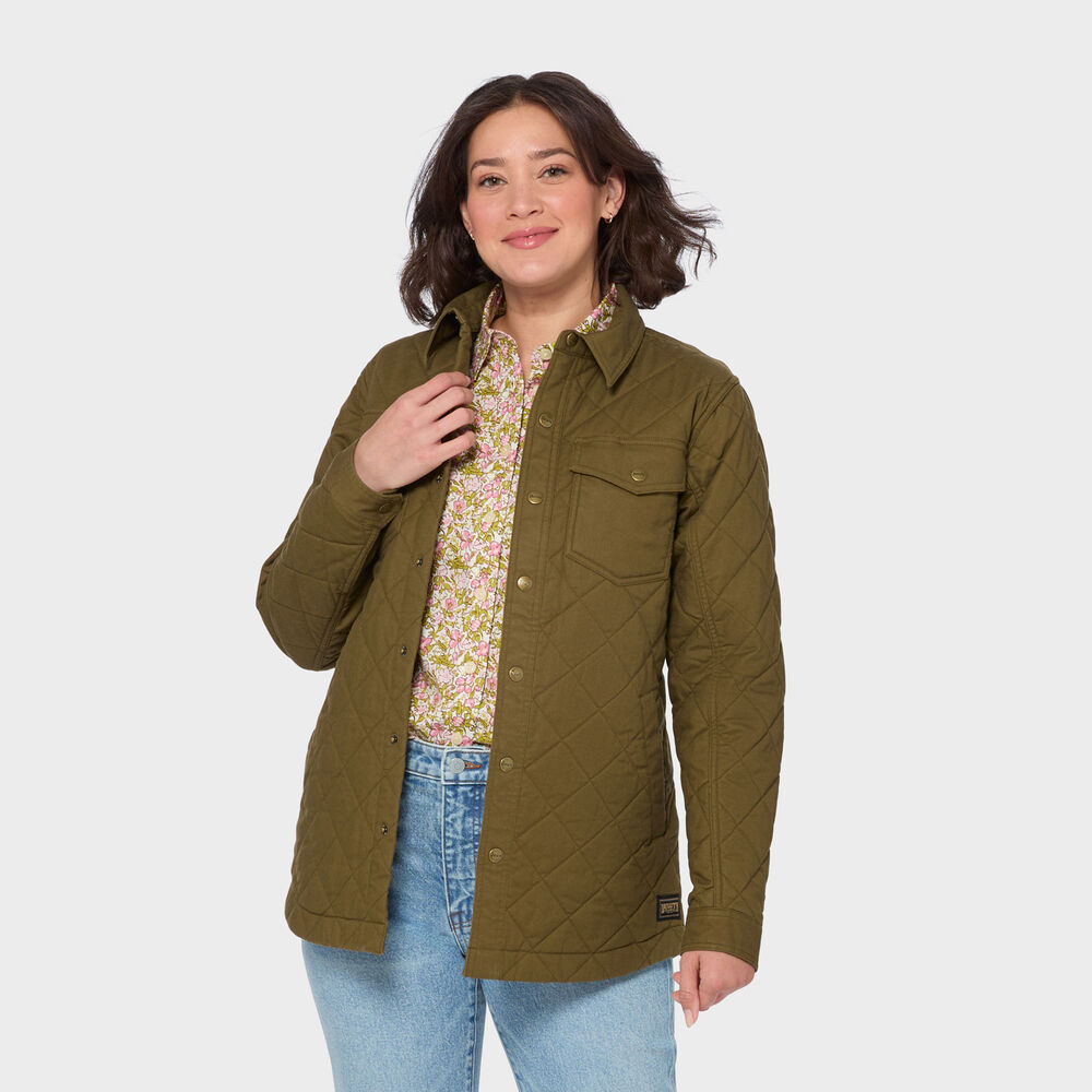Women's Fire Hose Lightweight Insulated Work Shirt Jac Main Image