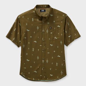 Men's AKHG Mountain Stream Relaxed Fit Short Sleeve Shirt