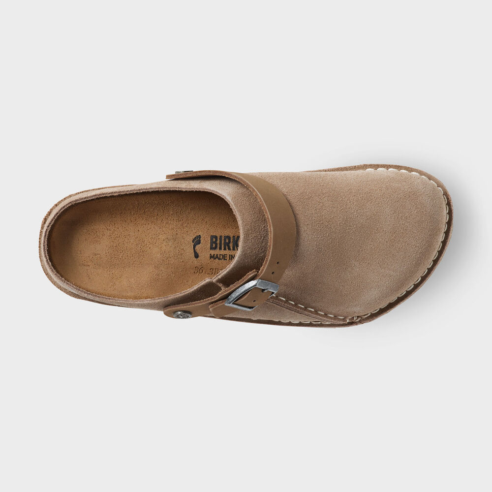 Women's Birkenstock Lutry 365 Suede Clogs Main Image