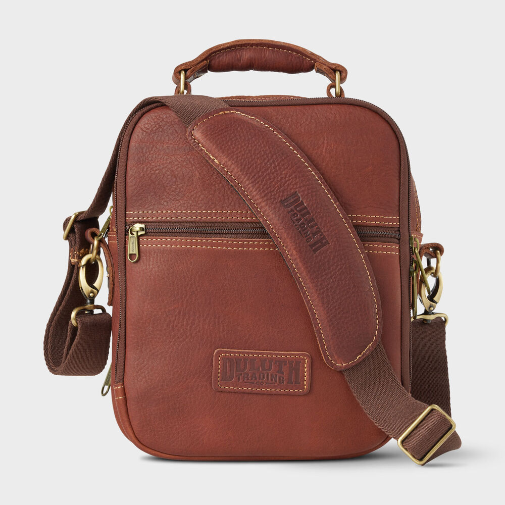 Lifetime Leather Travel Bag BROWN Main Image