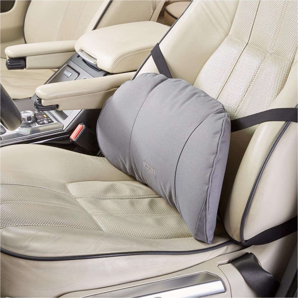 Slouch Potato Lumbar Support Cushion GRAY Main Image