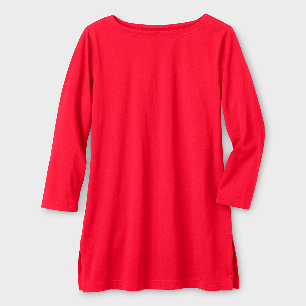 Women's Lightweight Longtail T 3/4 Sleeve Tunic Main Image