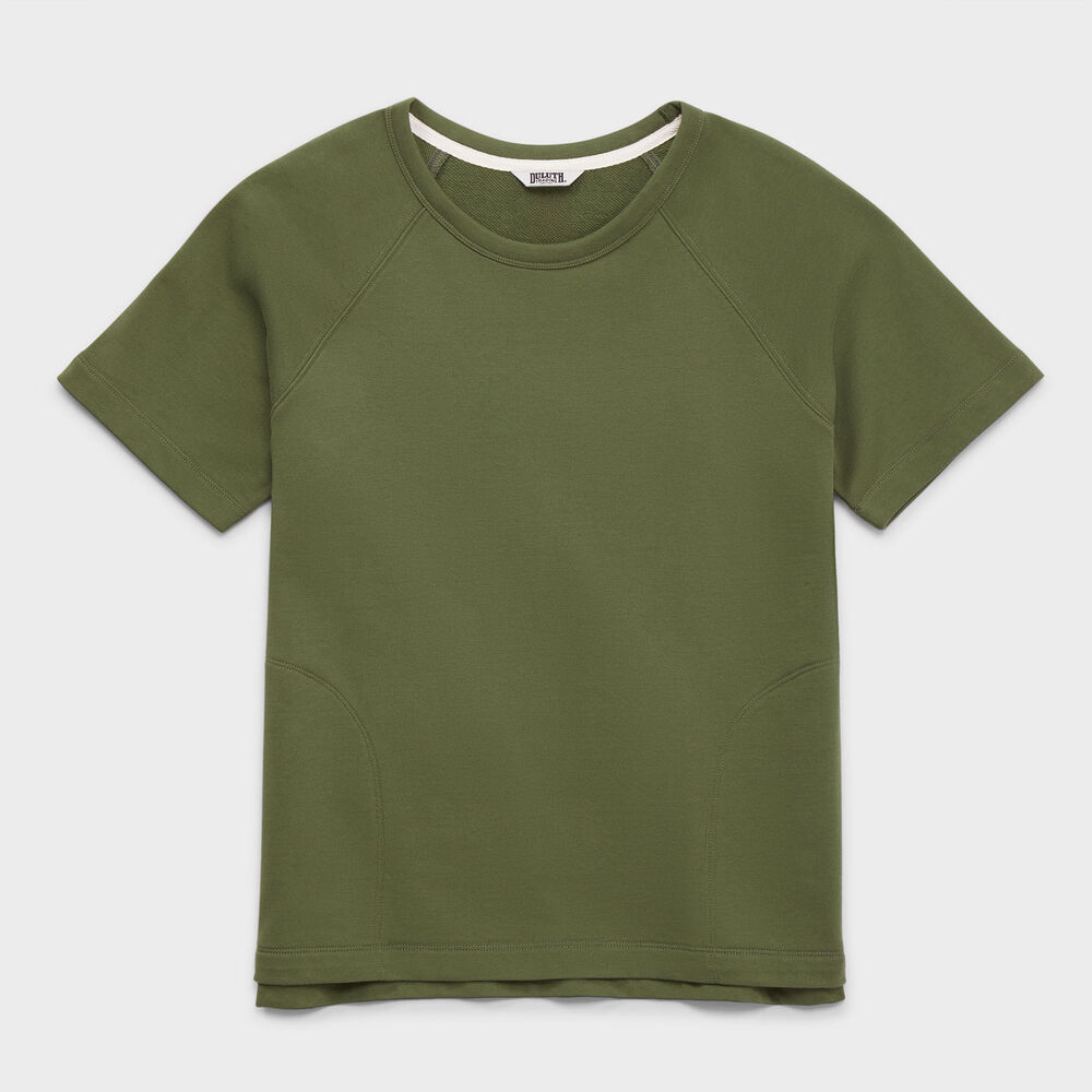 Women's Canal Park Terry Short Sleeve Crewneck RZN XLG Main Image