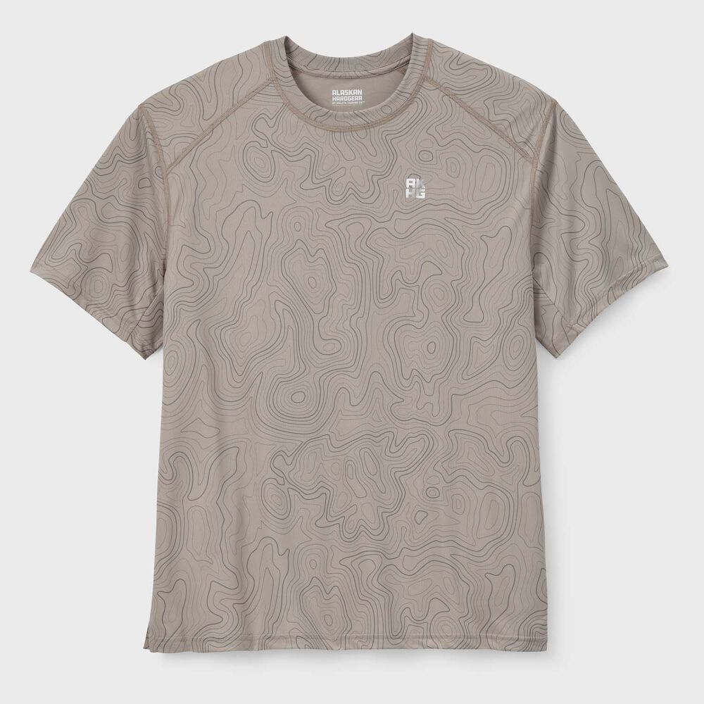 Men's AKHG Tun-Dry Standard Fit Short Sleeve T-Shirt Main Image