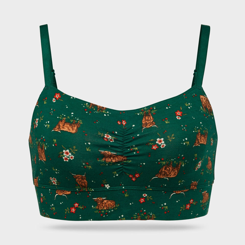 Women's Free Range Organic Cotton Bralette Main Image