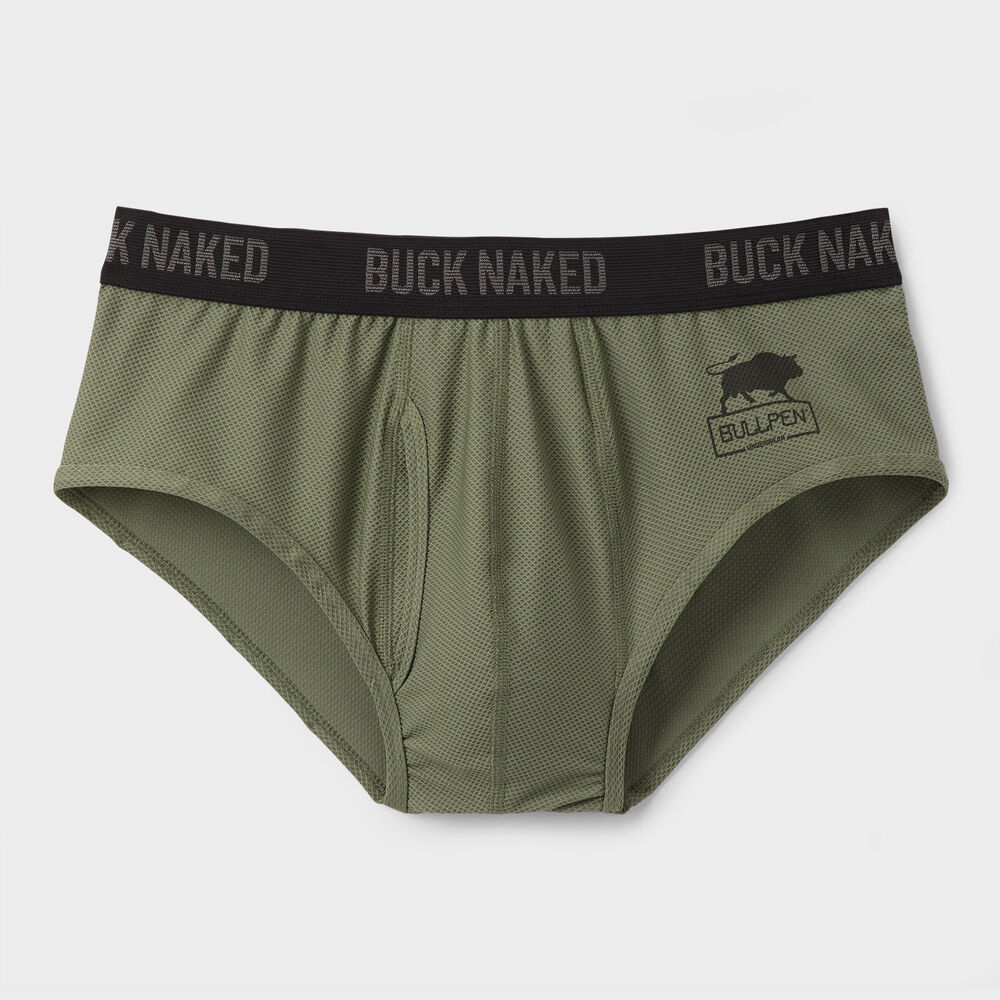 Men's Buck Naked Bullpen Briefs Main Image