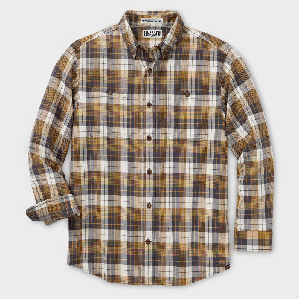 Men's Free Swingin' Flannel Relaxed Fit Shirt Main Image