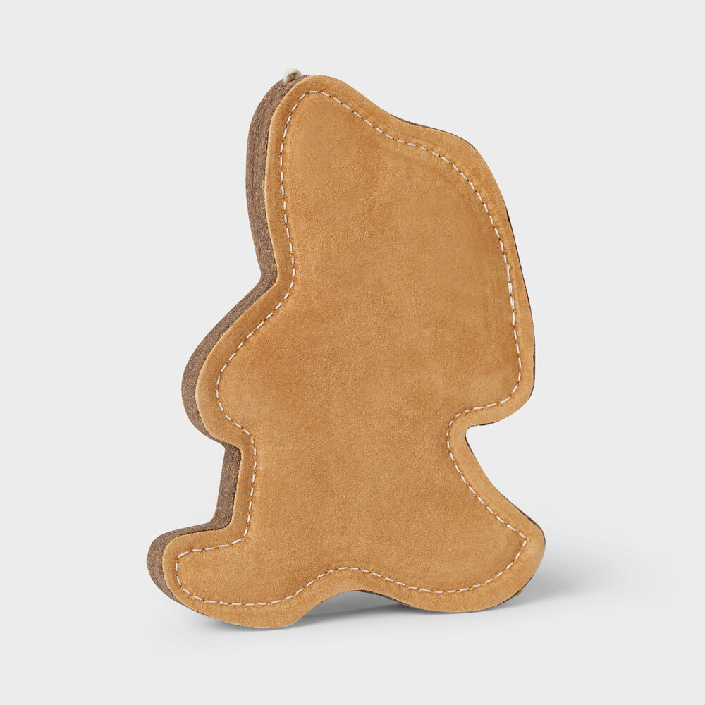Tall Tails Big Foot Leather Dog Toy Main Image