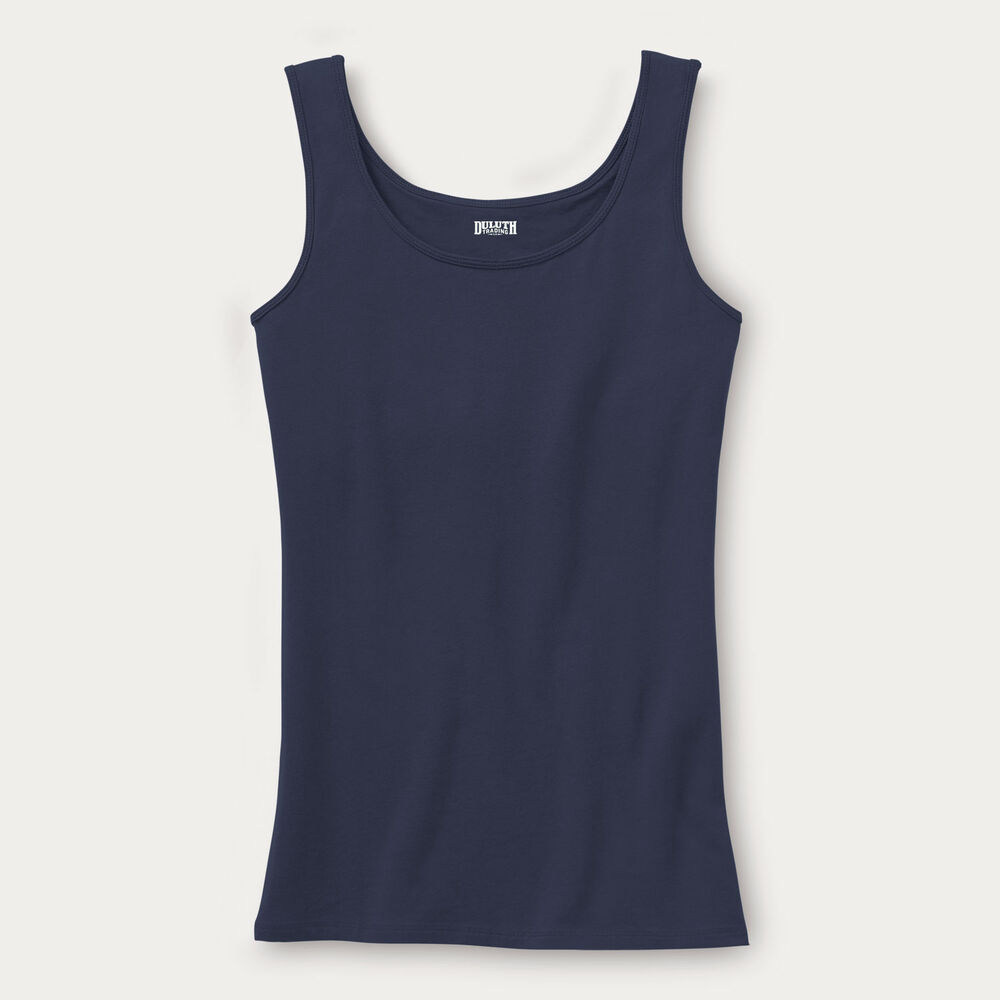 Women's Plus No-Yank Shelf Bra Tank Main Image