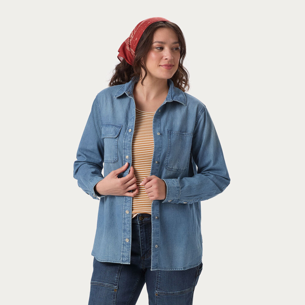Women's Denim Shirt Main Image