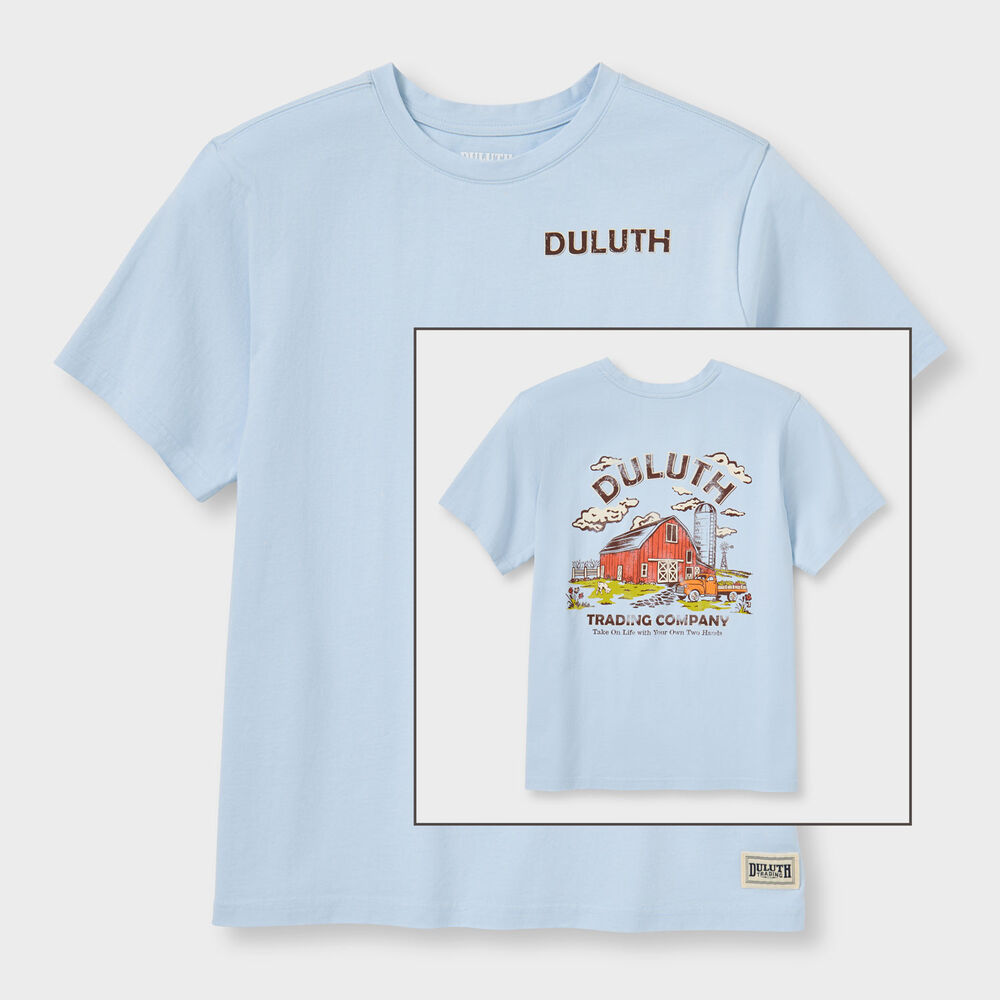 Women's Duluth Heritage Washed Crewneck Tee Main Image