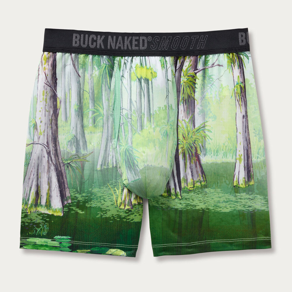 Men's Buck Naked Smooth Boxer Briefs Main Image