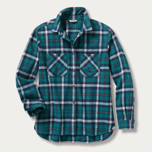 Women's Oversized Burlyweight Flannel Shirt