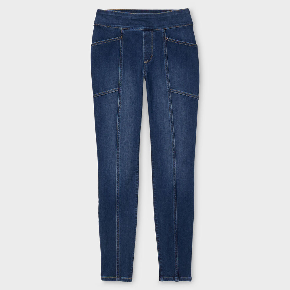 Women's Jean-Netics Pull-On Skinny Jeans Main Image