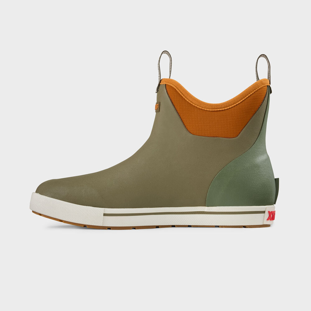 Men's XtraTuf Camp 6'' Fleece Lined Ankle Deck Boots Main Image
