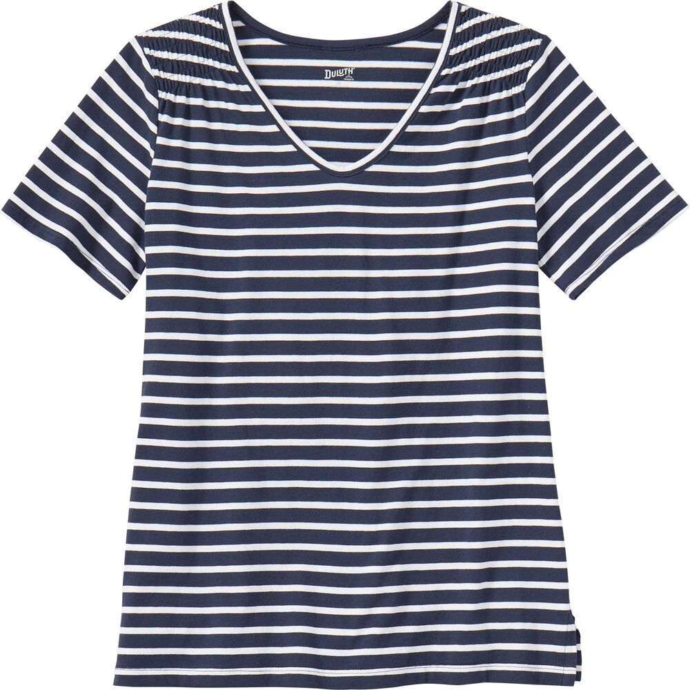 Women's Lightweight Longtail T Smocked Top NWT XSM Main Image