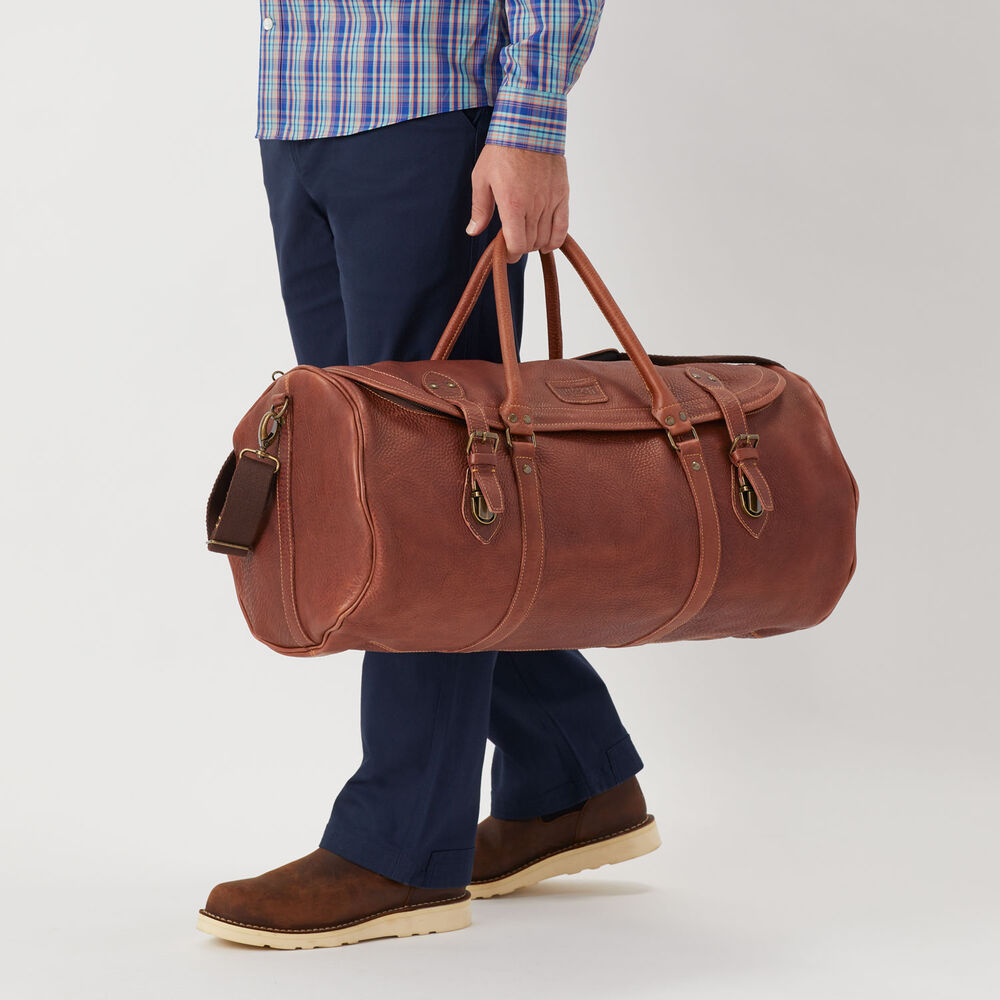 Lifetime Leather Duffle Bag Main Image