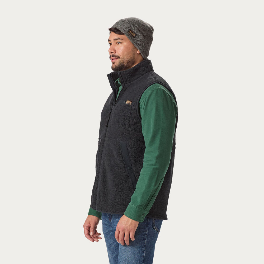 Men's Pile Hi Fleece Full-Zip Mock Neck Vest Main Image
