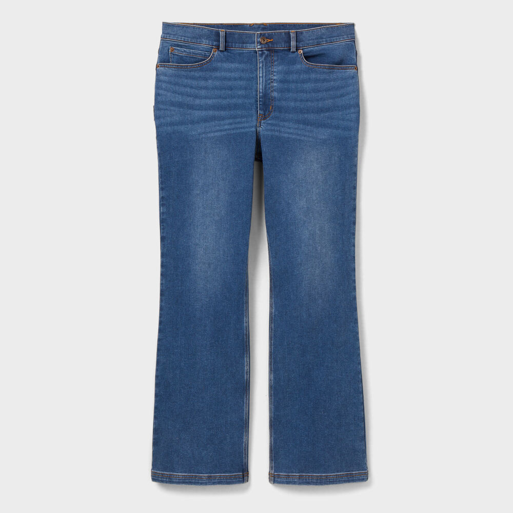 Women's Plus Double Flex Brushed Back Bootcut Jeans GIW 26W 031 Main Image