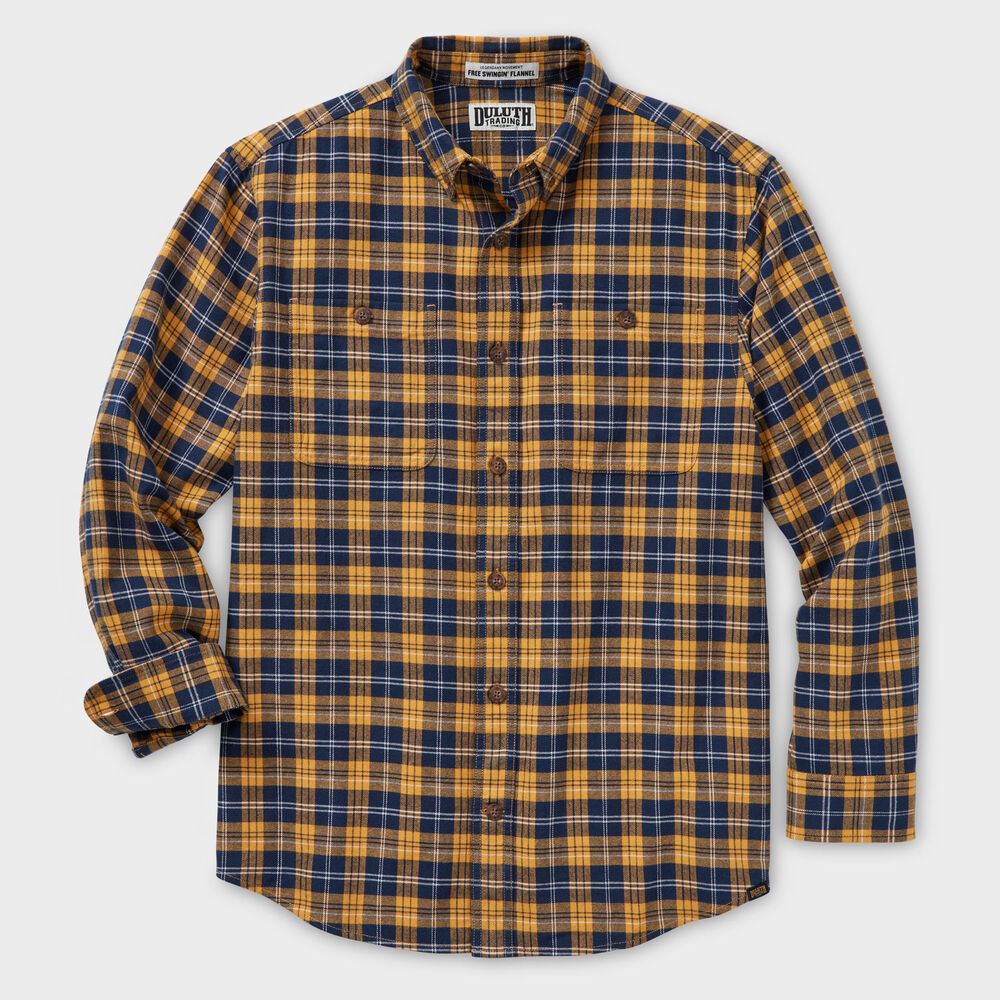 Men's Free Swingin' Flannel Relaxed Fit Shirt Main Image