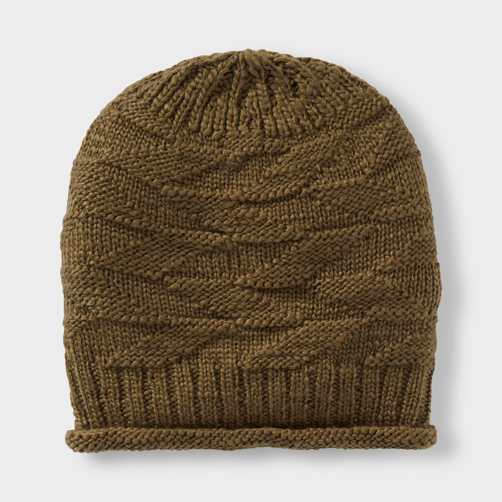 Women's Slouchy Knit Beanie MJG Main Image