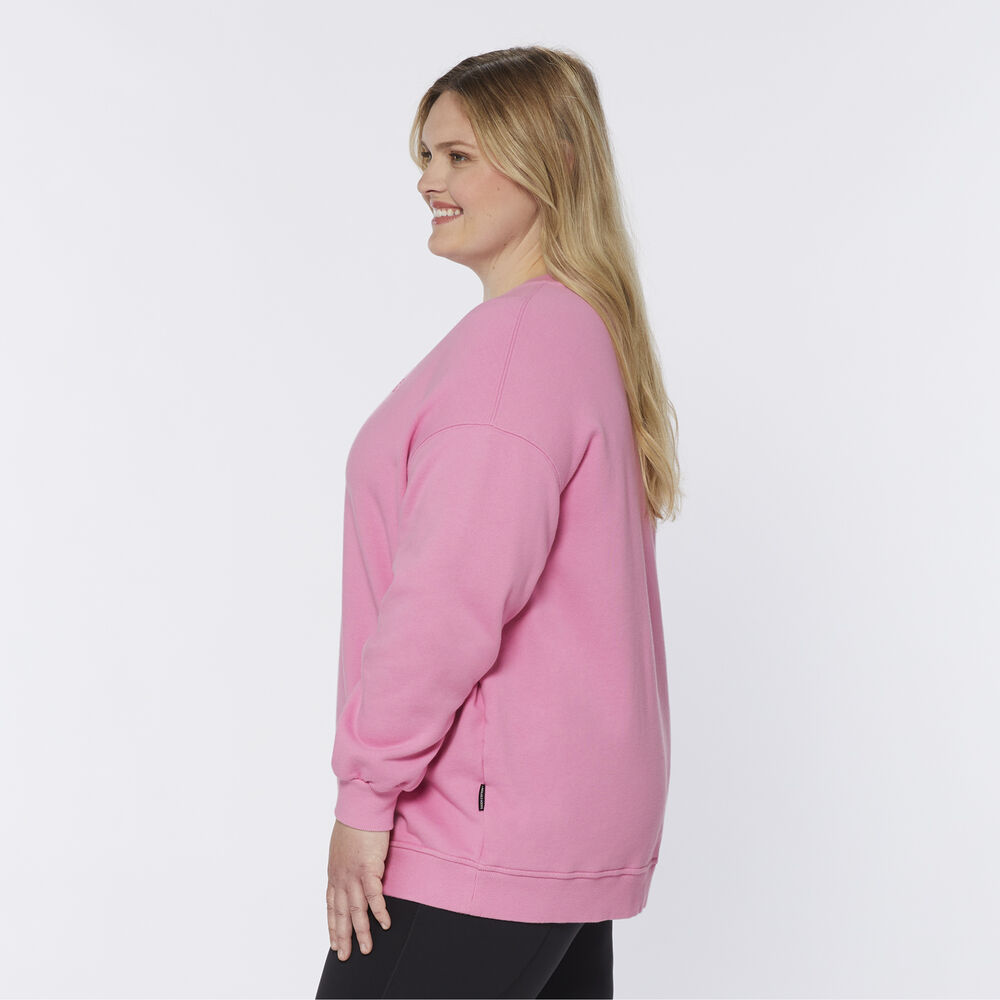 Women's Plus AKHG Crosshaul Oversized Crew Sweatshirt Main Image