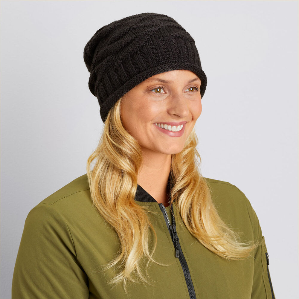 Women's Slouchy Knit Beanie Main Image