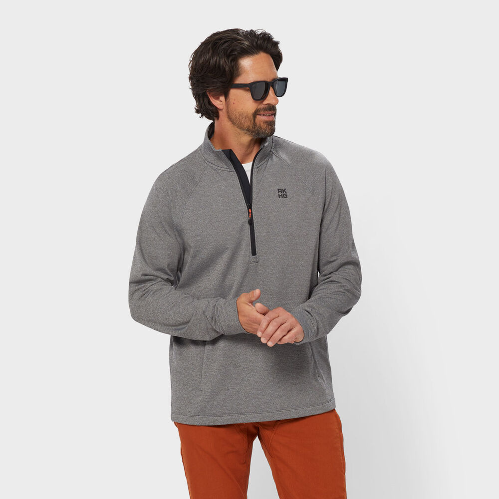 Men's AKHG Crosslayer Fleece 1/4 Zip Mock Main Image