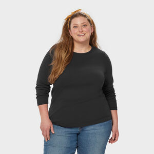 Women's Plus Longtail T Long Sleeve Crew