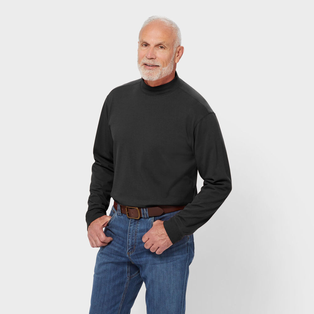  Men's Longtail T Relaxed Fit Mock Turtleneck Main Image