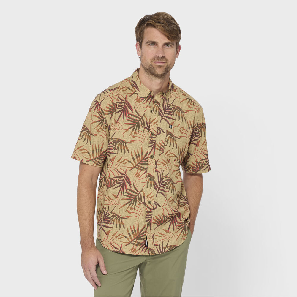 Men's AKHG Mountain Stream Relaxed Fit Short Sleeve Shirt Main Image