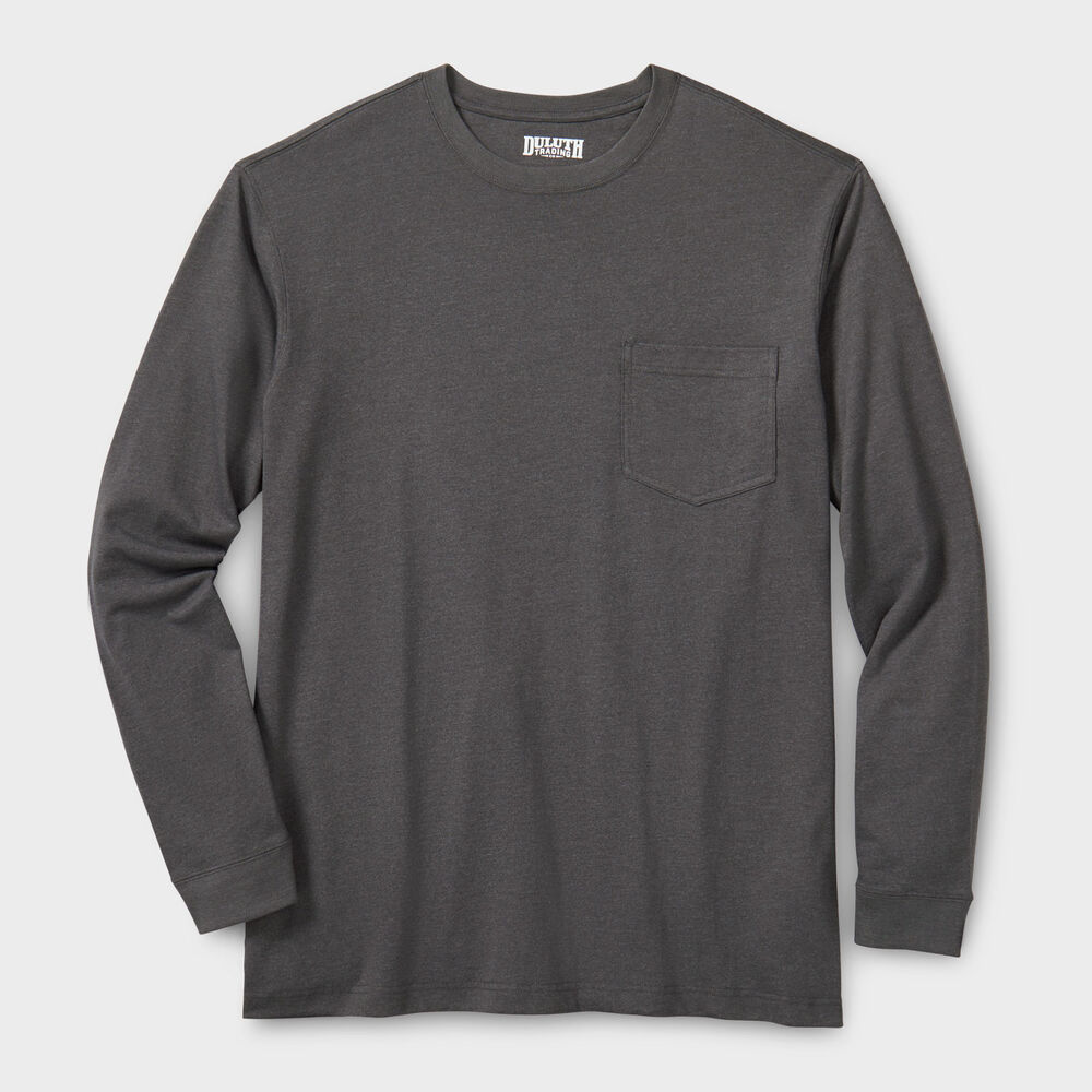 Men's Longtail T Relaxed Fit Long Sleeve Pocket Crew Main Image