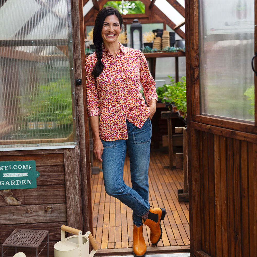 Women's Chick-Nic Long Sleeve Shirt Main Image