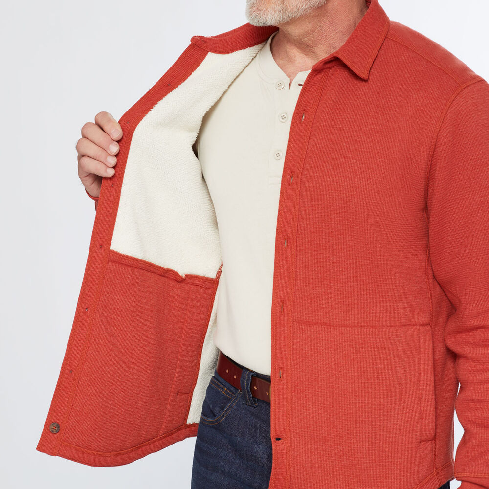 Men's Burly Thermal Sherpa-Lined Shirt Jac Main Image