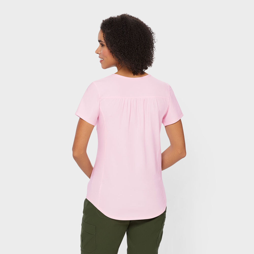 Women's Armachillo Short Sleeve V-Neck T-Shirt Main Image