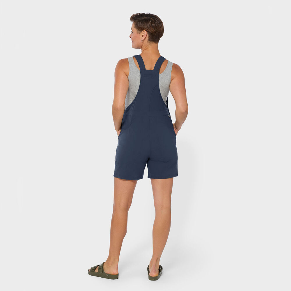 Women's Heirloom Gardening 7'' Short Overalls Main Image