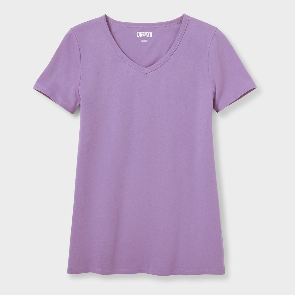 Women's No Yank Short Sleeve V-Neck Tee Main Image