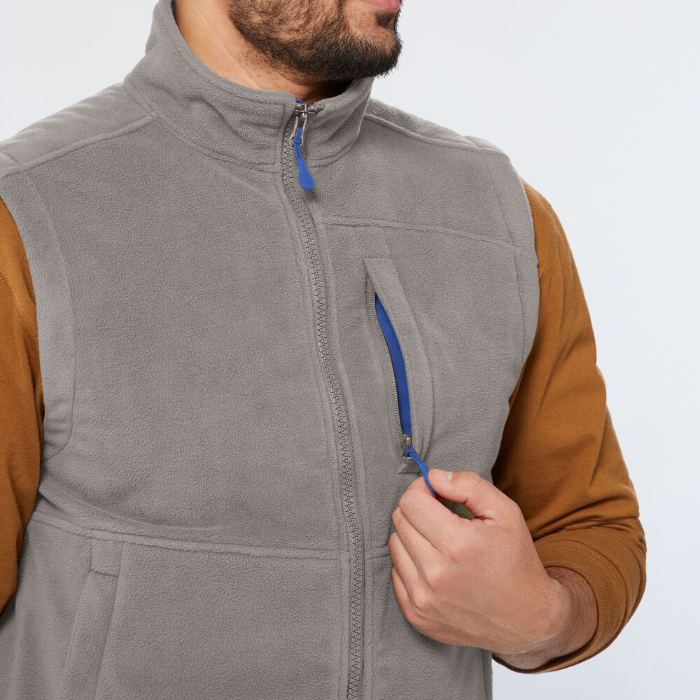 Men's Shoreman's Fleece Gridlock Vest Main Image