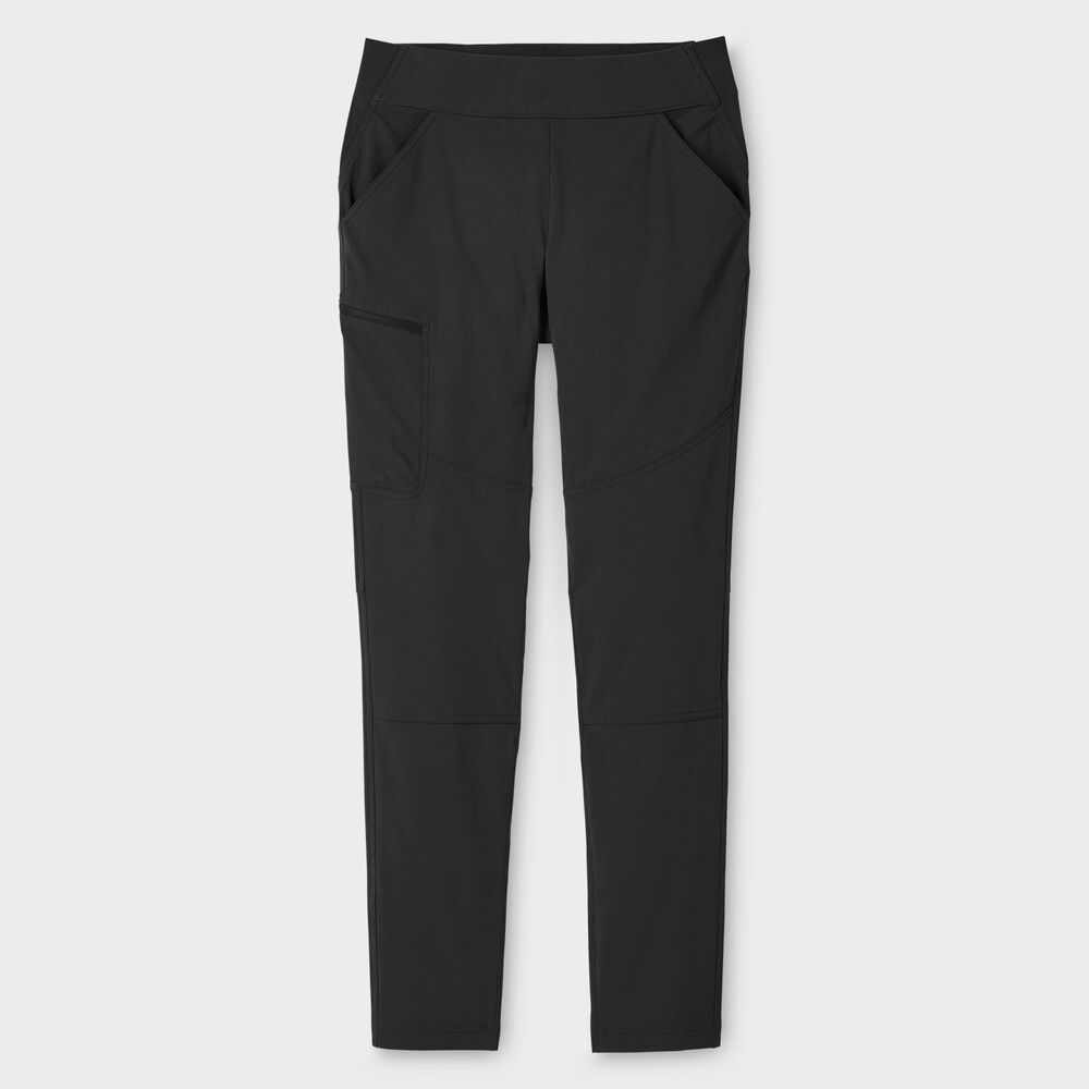 Women's Plus Flexpedition Pull-On Slim Leg Pants BLK 18W 029 Main Image
