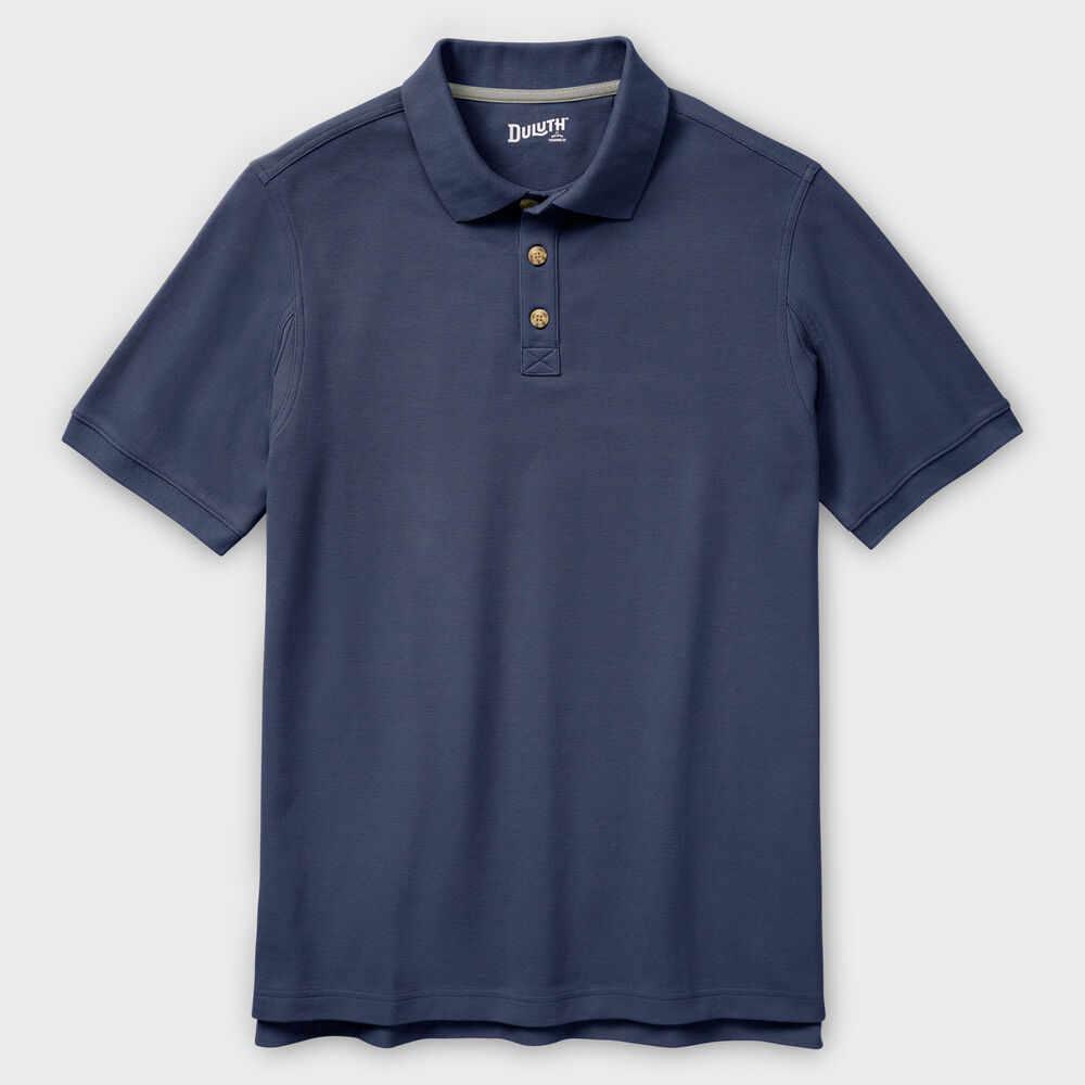 Men's No Polo Shirt Short Sleeve Main Image