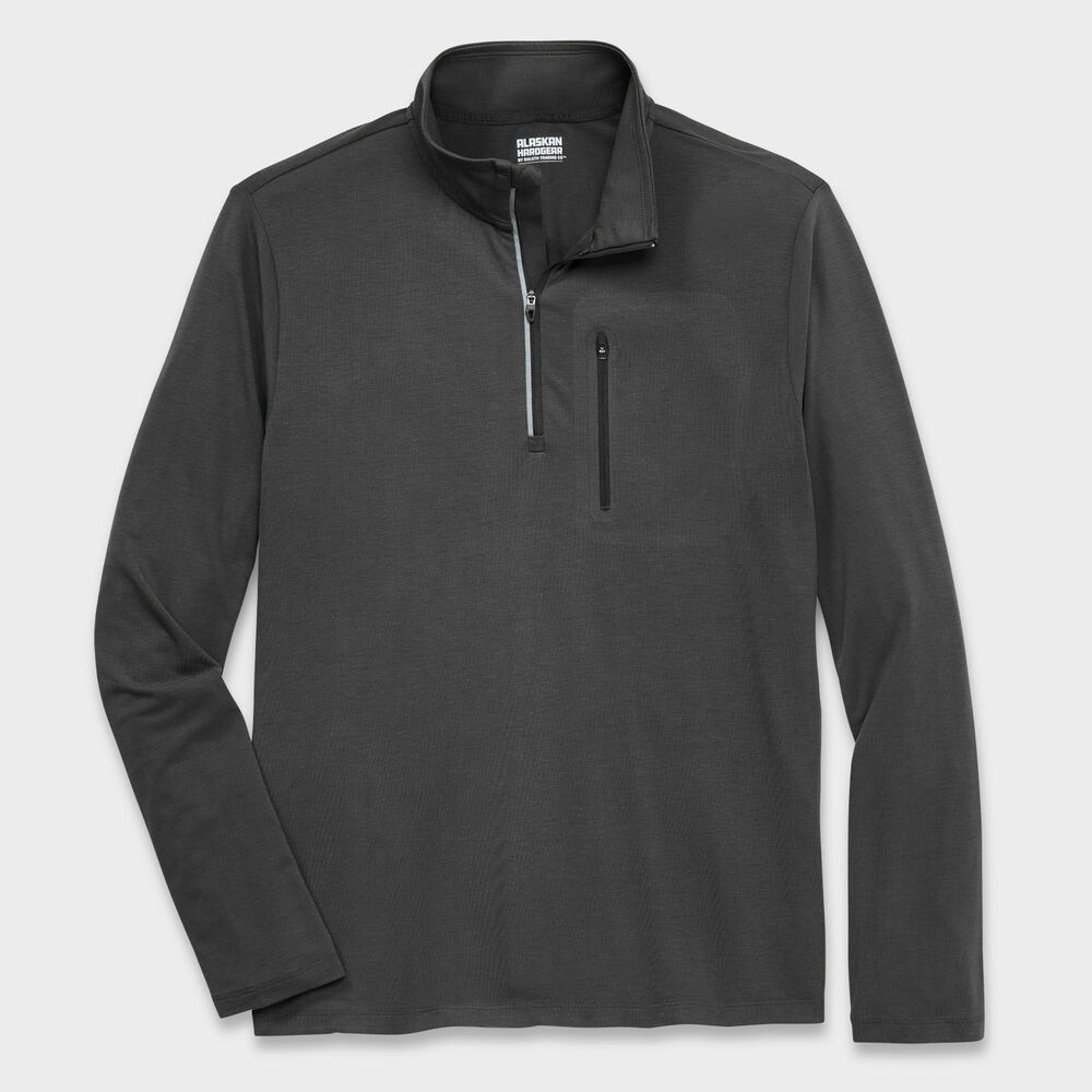 Men's AKHG Renew Bamboo 1/4 Zip Mock Main Image