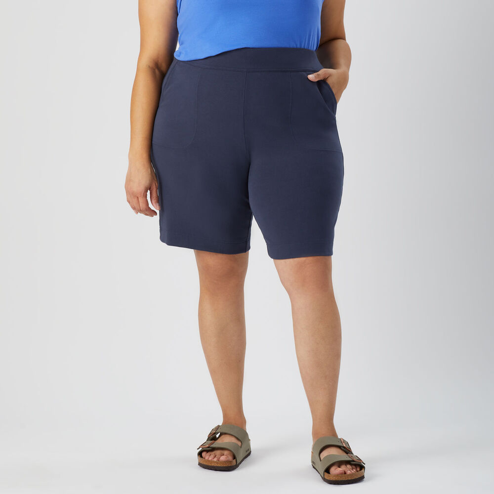Women's Plus NoGA Naturale Pull-On 10'' Shorts Main Image