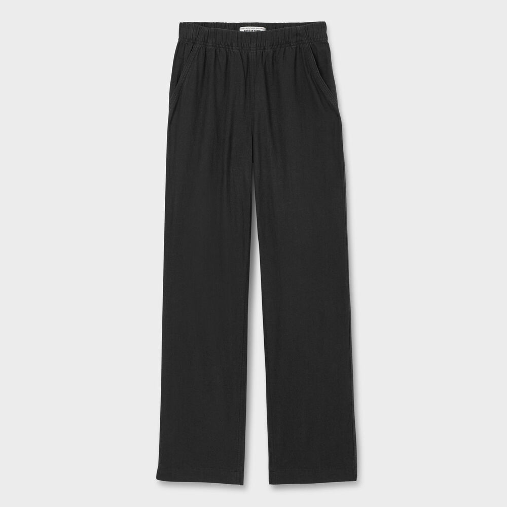 Women's Artisan Hemp Relaxed Leg Pull-On Pants Main Image
