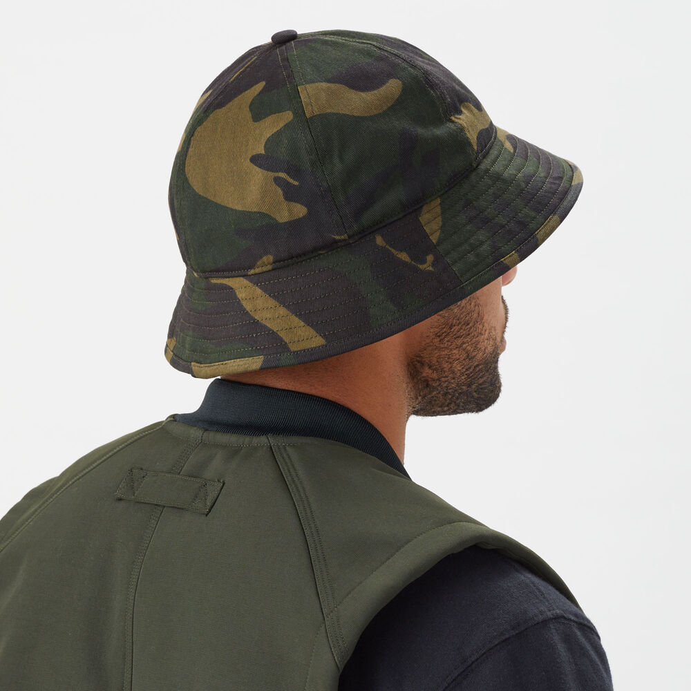 Warden's Waxed Earflap Bucket Hat Main Image