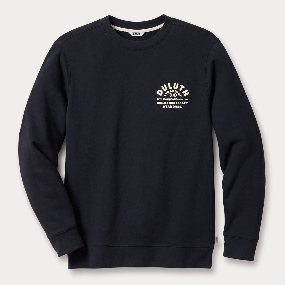 Men's Duluth Heritage Pullover Crew Sweatshirt Main Image