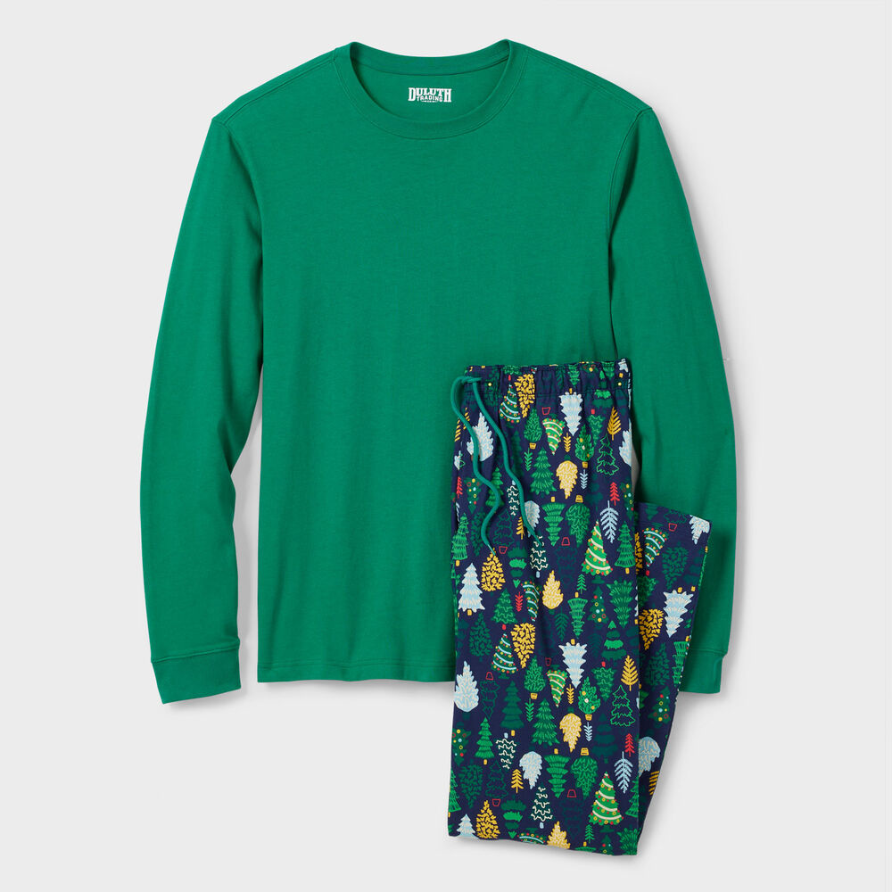 Men's Lumber Jams Cotton Sleep Set Main Image