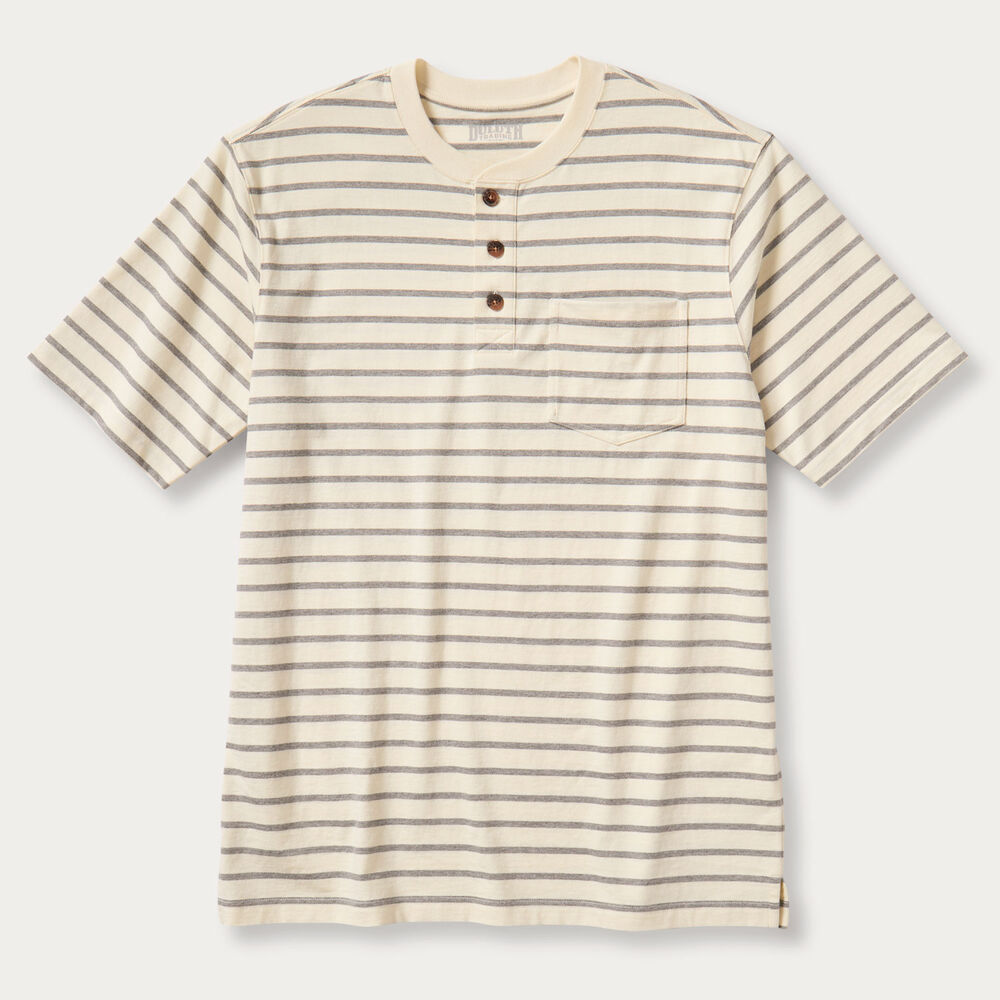 Men's Longtail T Relaxed Fit Short Sleeve Pocket Henley Main Image