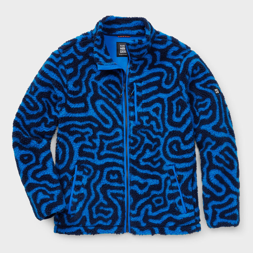 Men's AKHG Kindler Pile Fleece Full Zip Jacket Main Image