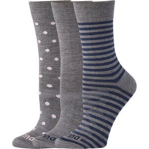 Women's 3-Pack Wool Silk Socks