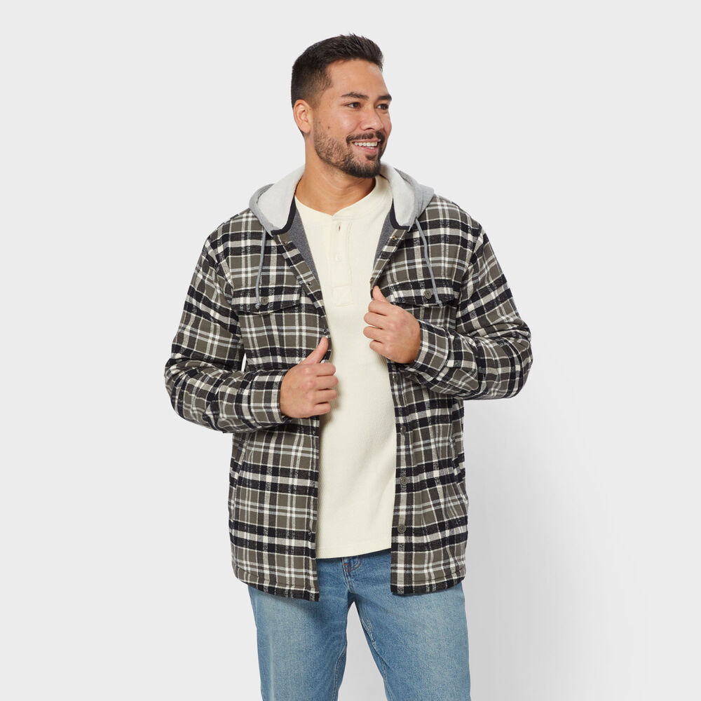 Men's Flapjack Relaxed Fit Hooded Shirt Jac Main Image